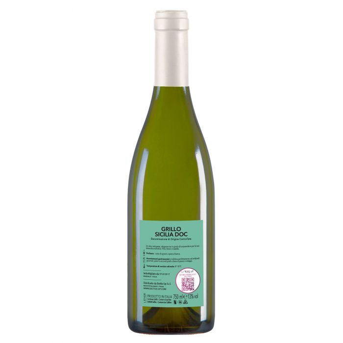 Bottiglia di vino bianco - idea regalo personalizzato per la festa del papà - 2