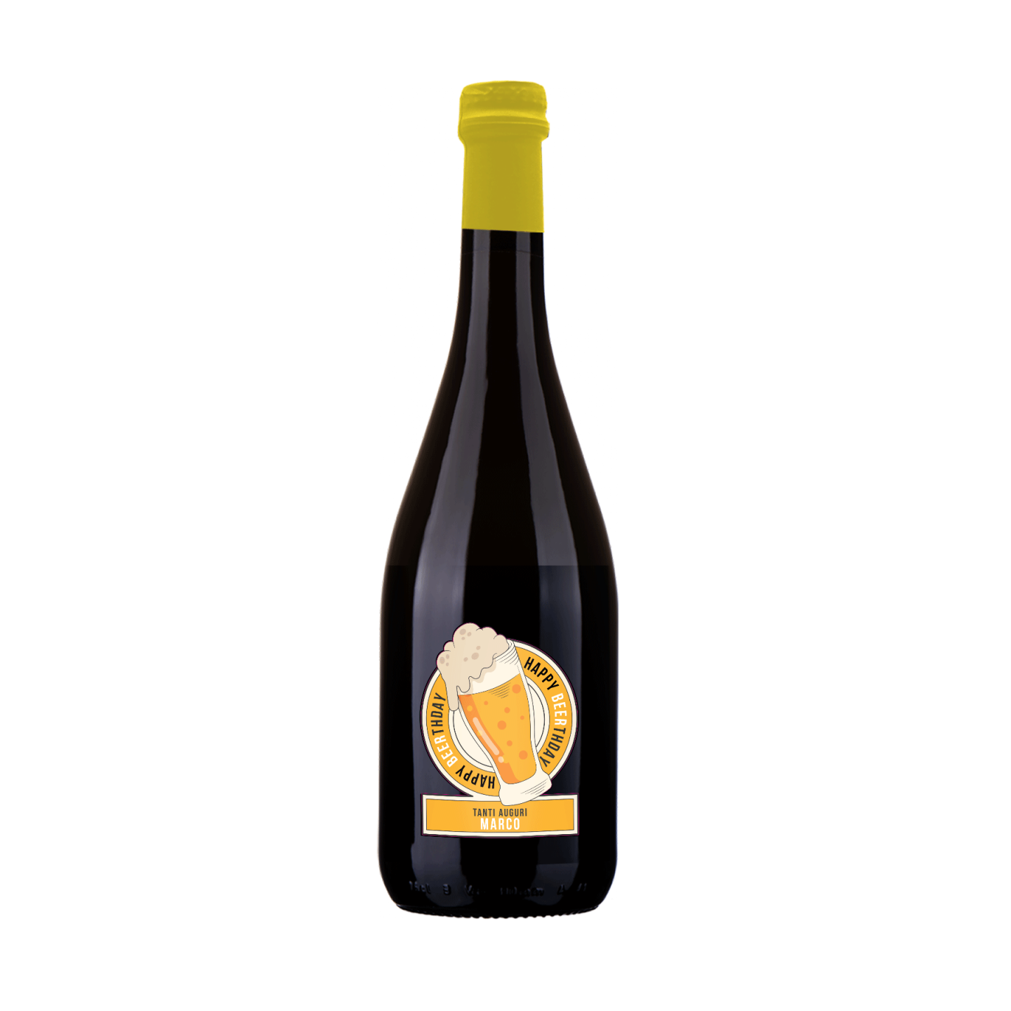 Birra Golden Ale- Bottiglia personalizzata idea regalo compleanno - 2