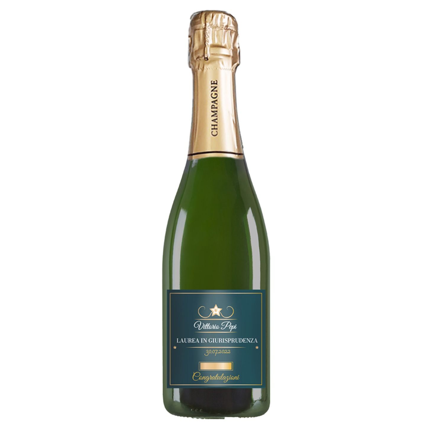 Personalized Champagne - Personalized bottle and gift box for Graduation - Image 4