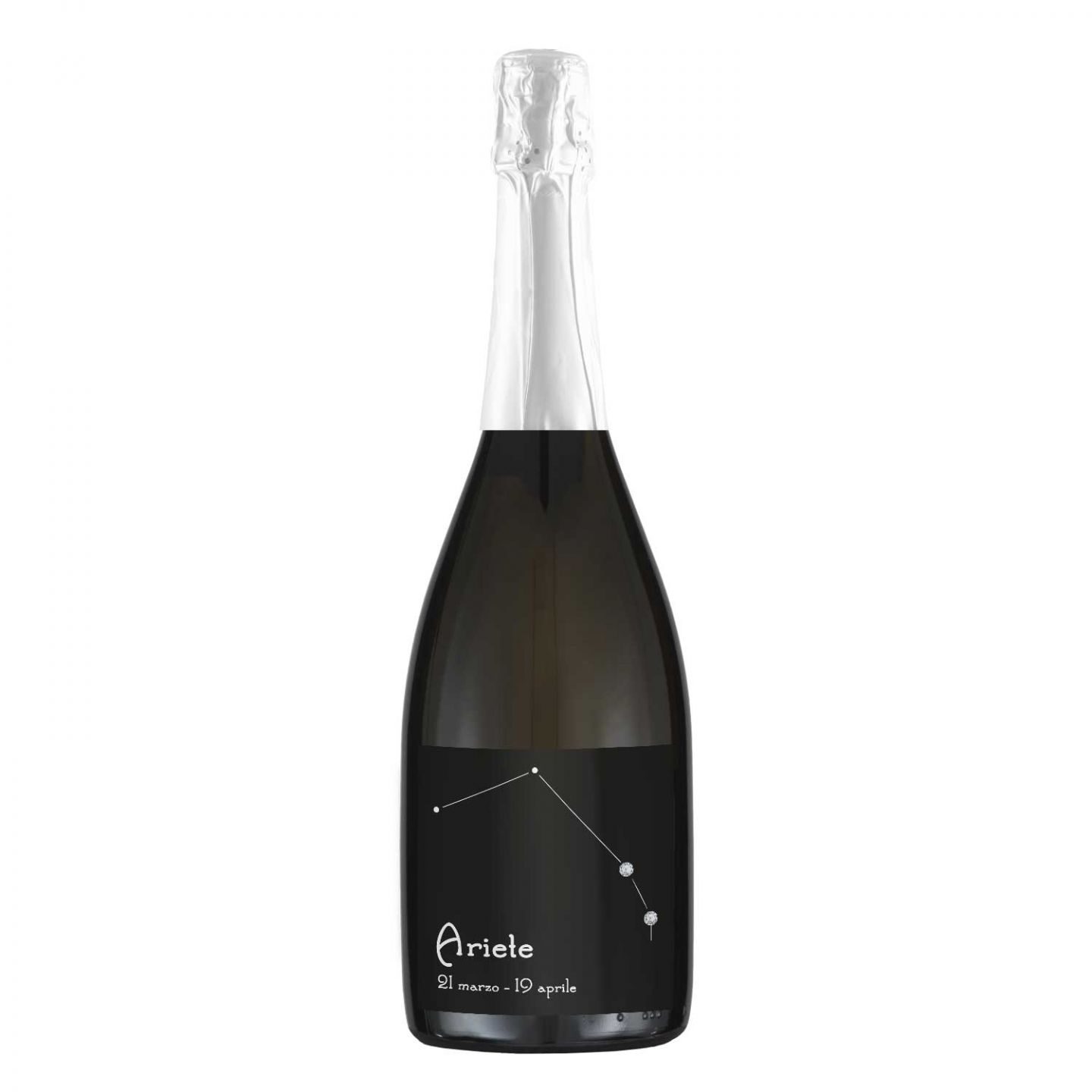 ARIETE - Prosecco personalizzato - Idea regalo compleanno - 1