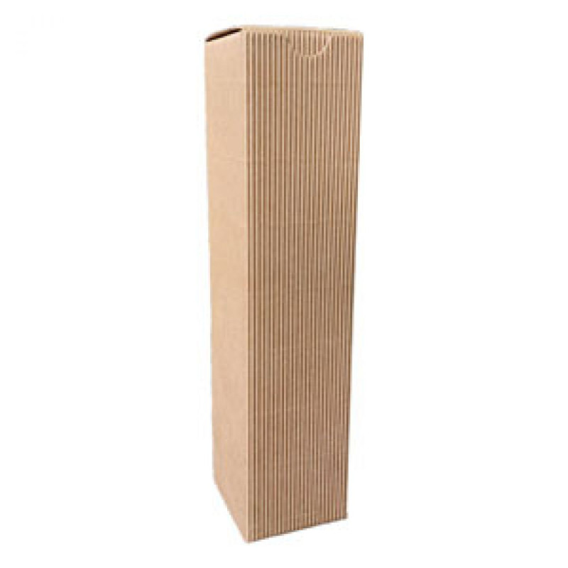 Scatola una bottiglia cartone ondulato 0,10 L, 0,20 L, 0,25 L