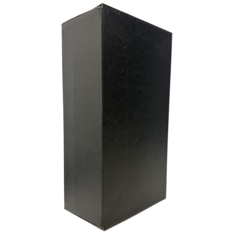 Cofanetto 2 bottiglie distese nero